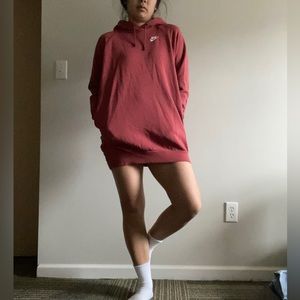 Nike Sweatshirt Mini Dress